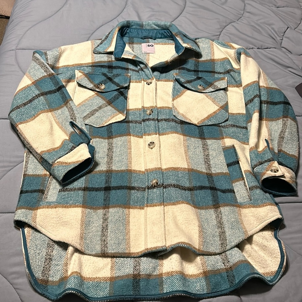 Oversized SO shacket